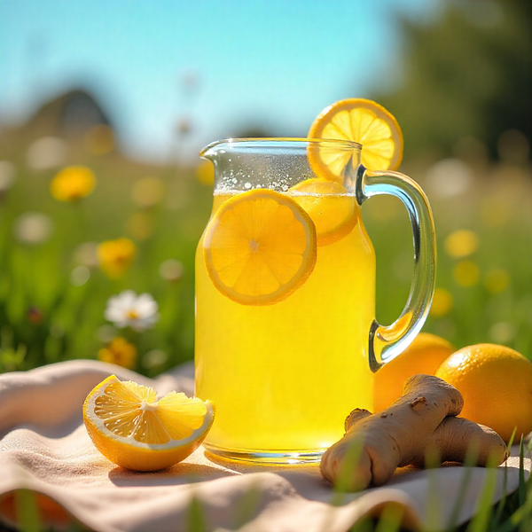 Ginger Turmeric Lemonade Recipe