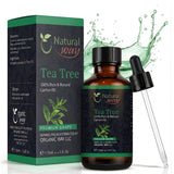 Natural Way Tea Tree Essential Oil | Essential Oil for Diffuser, Hair Growth, Skin, Scalp Care, Massage | Refreshing Hair Oil for Women & Men | 4 Fl Oz (120 mL)