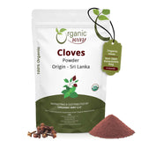 Premium Cloves Powder (Syzygium aromaticum) - Aromatic Spice | Kosher Certified | Raw, Vegan, Non GMO & Gluten Free | USDA Certified | Origin - Sri Lanka