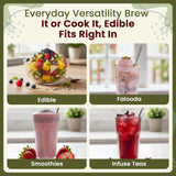 Edible Basil Seeds | Sabja Seeds Rich in Fibers | Kosher Certified | Origin India