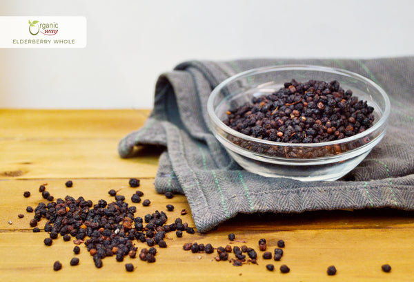 Elderberry (Whole), European Wild Harvest