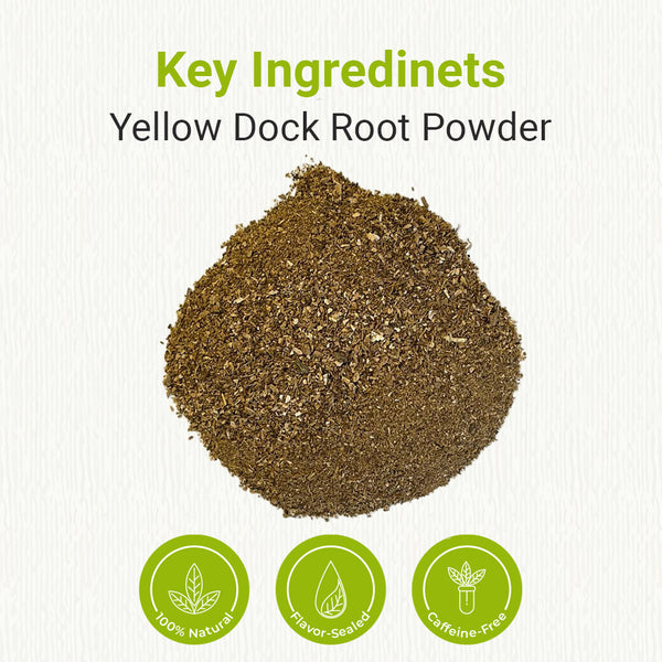 Natural Dried Yellow Dock Root Powder