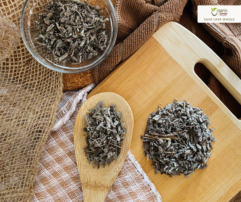 Sage Leaf (Whole), European Wild Harvest